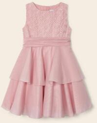Mayoral rochie fete culoarea roz, mini, evazati PPYX-SUG05T_38X