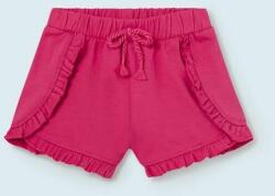 Mayoral pantaloni scurti bebe culoarea roz, neted PPYX-SZG027_43X