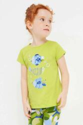 MAYORAL tricou de bumbac pentru copii culoarea verde PPYX-TSG071_71X