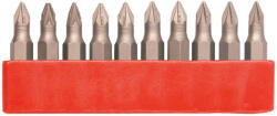 Evotools Varf Surubelnita Cr-V Pz (10 bucati) - Tip PZ3 (605124) Surubelnita