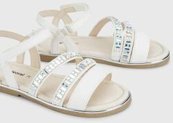 Mayoral sandale copii culoarea alb PPYX-OBG04E_00X