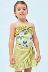 MAYORAL fusta din bumbac pentru copii culoarea galben, mini, drept PPYX-SDG00Y_11X