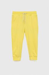Mayoral pantaloni copii culoarea galben, neted PPYX-SPB02O_11X