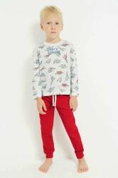Mayoral pijamale de bumbac pentru copii culoarea rosu, cu imprimeu PPYX-BIB026_29X