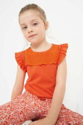 MAYORAL top din bumbac pentru copii culoarea portocaliu PPYX-TSG073_23X
