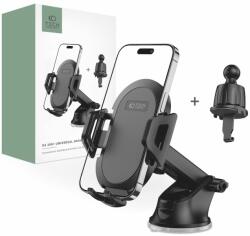  Telefontartó Autóba Tech-protect V5 Universal Dashboard & Vent Car Mount Black