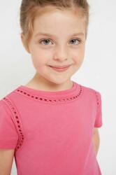 MAYORAL tricou de bumbac pentru copii culoarea roz PPYX-TSG06L_42X