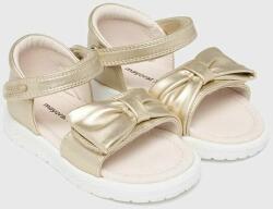 Mayoral sandale copii culoarea auriu PPYX-OBG01N_10Y
