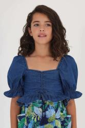 MAYORAL bluza de bumbac pentru copii culoarea violet, neted PPYX-BDG01S_48X