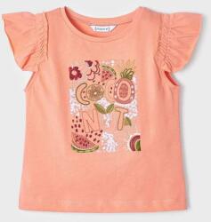 MAYORAL tricou de bumbac pentru copii culoarea portocaliu PPYX-TSG075_32X
