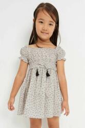 Mayoral rochie din bumbac pentru copii culoarea bej, mini, evazati PPYX-SUG067_02X