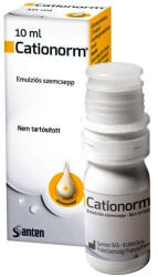 Santen Cationorm emulziós szemcsepp 10ml