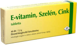 Selenium Pharma E-vitamin-szelén-cink tabletta 40db - herbaline