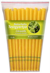 Naturhelix testgyertya citromfű 10db - herbaline