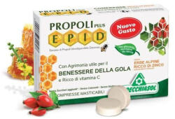 Specchiasol EPID propolisz szopogató tabletta cinkkel, alpesi gyógynövénnyel 20db