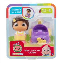 Jazwares Cocomelon figura készlet JJ és barátai járműben - Nina (CMW0513)