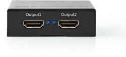 Nedis HDMI splitter (elosztó) 4K 60Hz, 2 port (Nedis) [VSPL3472AT]
