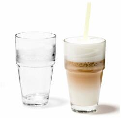 Leonardo SOLO pohár szett 2részes latte macchiatós, szatin