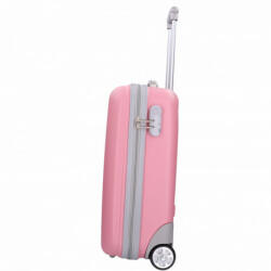  Kézipoggyász bőrönd rózsaszín