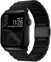 Nomad Titánium Apple Watch szíj 42/ 44/ 45/ 46 /49 mm - fekete (OS-0471)