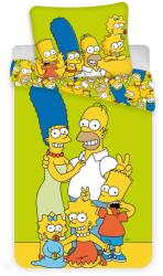 Jerry Fabrics Lenjerie de pat Jerry Fabrics Simpsons, de copii, din bumbac, 140 x 200 cm, 70 x 90 cm