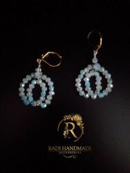 Radi handmade Обици със сини кристали (498 Рћ)