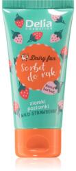 Delia Cosmetics Dairy Fun crema de maini hranitoare Wild Strawberry 50 ml