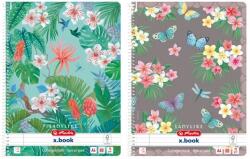 Herlitz Caiet A4 cu spira simpla, 80 file, mix dictando, Ladylike, asortat, Herlitz HZ50044245