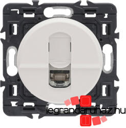 Legrand Céliane 1xRJ45 Cat. 6 STP csatlakozóaljzat, fehér CF067396-HK (CF067396-HK)