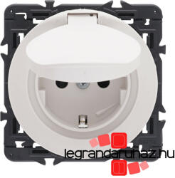 Legrand Céliane konnektor biztonsági zsaluval IP44 csavaros, fehér CF067161IP-K (CF067161IP-K)