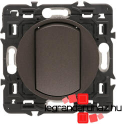 Legrand Céliane egypólusú kapcsoló 10 AX, grafit CG067002-K (CG067002-K)