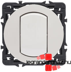 Legrand Céliane egypólusú nyomó, IP44, fehér CF067032IP-HK (CF067032IP-HK)