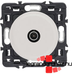 Legrand Céliane TV aljzat, végzáró, 1, 5 dB, fehér CF067382-HK (CF067382-HK)