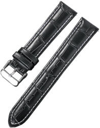 Ricardo Curea din piele Ricardo Orte, neagra V2 22 mm