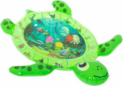 KIK Víz felfújható szenzoros szőnyeg teknős zöld (KX5678)