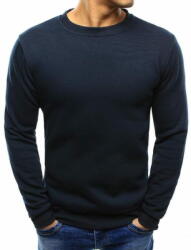  Dstreet Férfi kapucnis pulóver STYLE egyszínű sötétkék bx4248 M