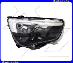 OPEL COMBO E 2018.06-2023.12l /X19/ Fényszóró jobb (H7/H1/W21W) nappali fénnyel, motorral TYC 20-17849-05-2