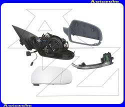AUDI A4 B8 2007.11-2012.01 /8K/ Visszapillantó tükör jobb "2009.06. -tól" elektromos, fűthető-aszférikus tükörlappal, fényezhető borítással, sávváltó asszisztensel. irányjelzővel (8+2-PIN) /RENDELÉSRE/ MAD