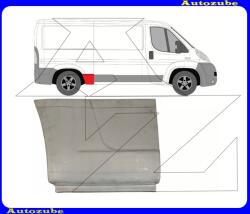 FIAT DUCATO 3 2014.01-2023.12 Hátsó sárvédő első rész jobb: 37cm "középhosszú kivitel" (tengelytáv: 3450mm) (külső javítólemez) POTRYKUS P57708473