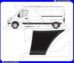 RENAULT MASTER 3 2019.09-2024.02 Hátsó sárvédő díszléc kerékív előtti bal "rövid kivitelhez: 3182mm" W161111