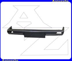 VW JETTA 2 1984.02-1991.12 /19E/ Első lökhárító "1989.07. -ig" komplett, fekete, krómbetéttel P953407-1