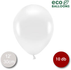 PartyDeco S. r. o ECO Lufi, metál fehér , 30cm, 10 db/cs