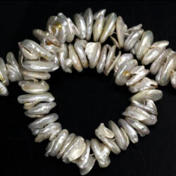  Perle de Cultura Keishi Margele Bijuterii 2-6 x 18-22 mm - Lungime Sirag 39 cm
