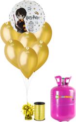 HeliumKing Set pentru petrecere cu heliu - Harry Potter auriu