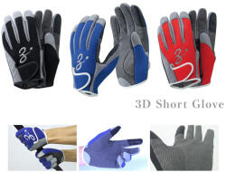 Zenaq Manusi Zenaq 3-d Short Glove Blue 3l