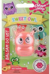 Chlapu Chlap Balsam de buze Sweet Owl, nectarină - Chlapu Chlap Nectarine Lip Balm 7 g