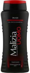 Malizia Șampon-gel de duș pentru bărbați - Malizia Uomo Musk Shower Shampoo Gel 250 ml