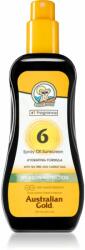 Australian Gold Spray Oil Sunscreen spray cu ulei pentru corp protectie solara SPF 6 237 ml