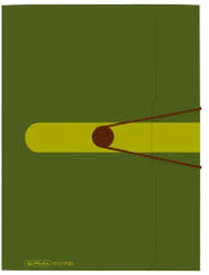 Herlitz Easy Orga A4 PP zöld gumis mappa (11282530) - tobuy