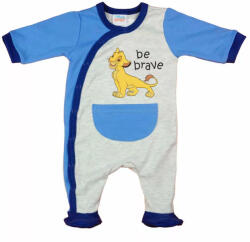  Hosszú ujjú elöl patentos rugdalózó Oroszlánkirály mintával (62)